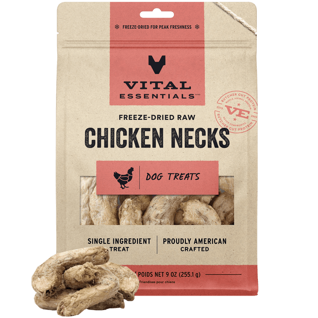 Freeze-Dried Chicken Necks Dog Treats