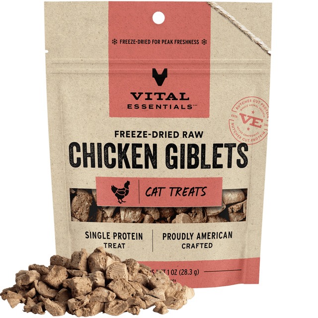 Freeze-Dried Chicken Giblets Cat Treats