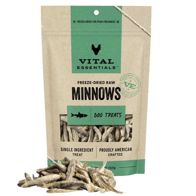 Freeze-Dried Minnows Dog Treats