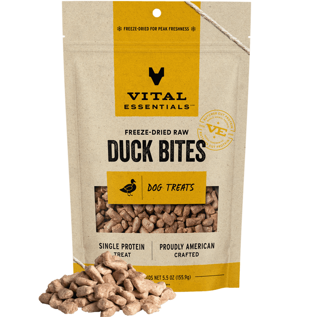 Freeze-Dried Duck Bites Dog Treats