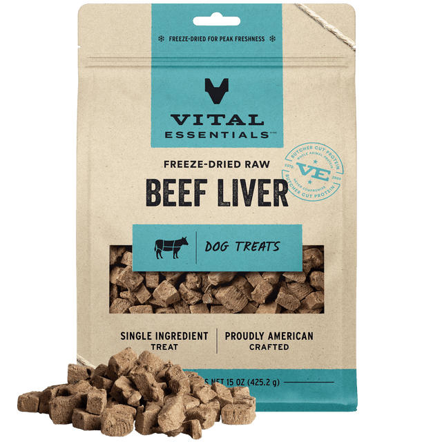 Freeze-Dried Beef Liver Dog Treats